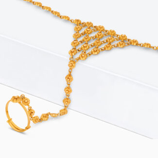 22ct Sunrise Gold Rosette Lattice Poncha