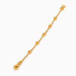 22ct Sunrise Gold Rosette Baby Bracelet