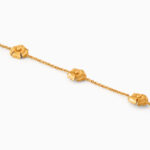 22ct Sunrise Gold Petal Motif Bracelet | 7 Inches 22ct Sunrise Gold Petal Motif Bracelet | 7 Inches