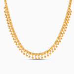 22ct Sunrise Gold Rosette Cascade Necklace | 16 Inches 22ct Sunrise Gold Rosette Cascade Necklace | 16 Inches