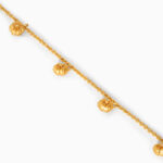 22ct Sunrise Gold Rosette Flower Bracelet | 7 inches 22ct Sunrise Gold Rosette Flower Bracelet | 7 inches