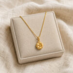 22ct Sunrise Gold Pendant | 10mm