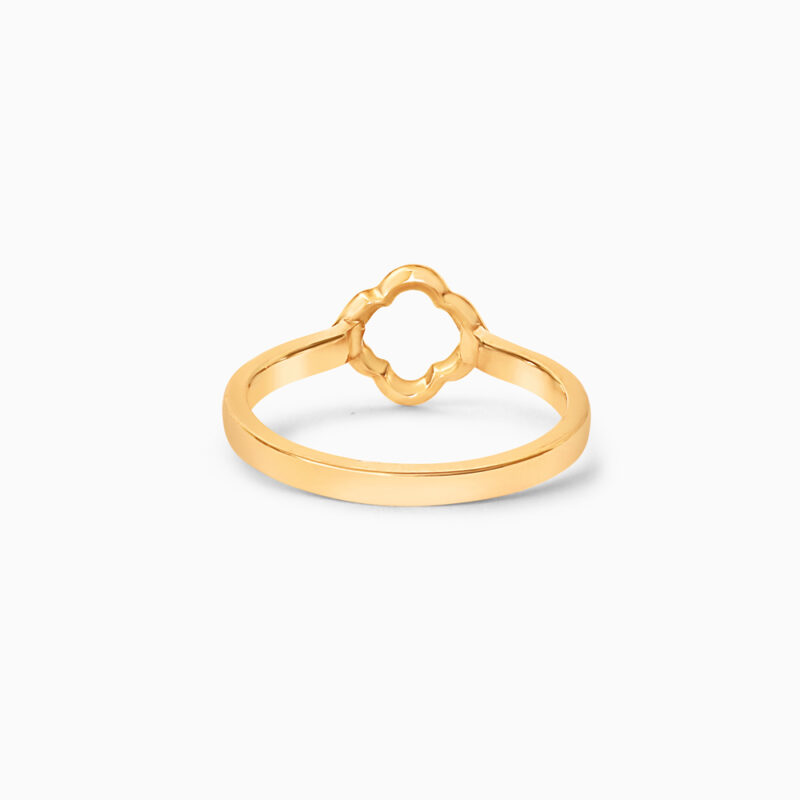 22ct Sunrise Gold Dhwani Temple Motif Ring | Size M 22ct Sunrise Gold Dhwani Temple Motif Ring | Size M