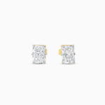 18ct Gold Radiant Cut Diamond Studs 3.15ct 18ct Gold Radiant Cut Diamond Studs 3.15ct