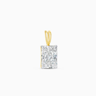 18ct Yellow Gold Labratory Grown Diamond Pendant 18ct Yellow Gold Labratory Grown Diamond Pendant