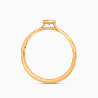 22ct Sunrise Gold Laboratory Grown Diamond Solitaire Ring 22ct Sunrise Gold Laboratory Grown Diamond Solitaire Ring