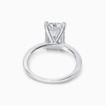 Platinum Ladies Rectangular Diamond Solitaire Ring Platinum Ladies Rectangular Diamond Solitaire Ring
