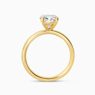 18ct Yellow Gold Solitaire Laboratory Grown Diamond Ring 18ct Yellow Gold Solitaire Laboratory Grown Diamond Ring