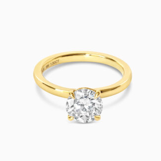 18ct Yellow Gold Solitaire Laboratory Grown Diamond Ring 18ct Yellow Gold Solitaire Laboratory Grown Diamond Ring