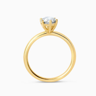 18ct Gold Marquise Laboratory Grown Diamond Ring 18ct Gold Marquise Laboratory Grown Diamond Ring