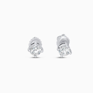 Platinum Diamond Halo Studs Platinum Diamond Halo Studs