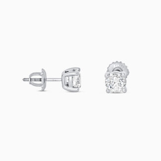 Platinum Diamond Halo Studs Platinum Diamond Halo Studs