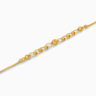 22ct Yellow Gold Halo Bead Bracelet 22ct Yellow Gold Halo Bead Bracelet