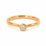 22ct Sunrise Gold Signature Laboratory Grown Diamond Ring 22ct Sunrise Gold Signature Laboratory Grown Diamond Ring